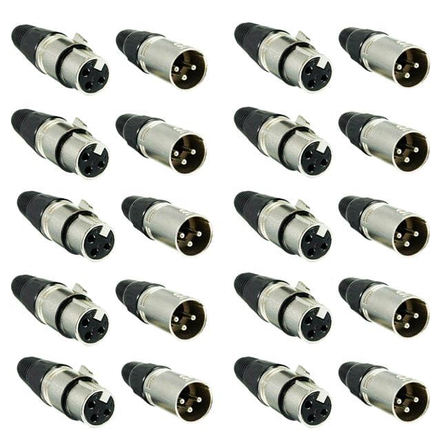 XLR 10 pair
